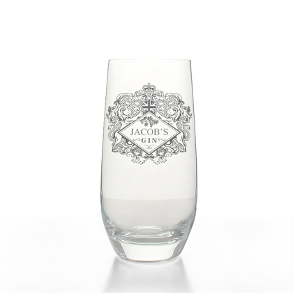 Personalised Dartington Crystal Highball Gin Glass