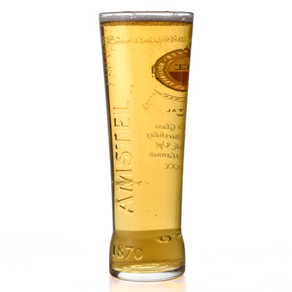 Personalised Amstel Pint Glass