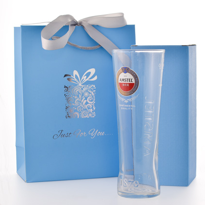 Personalised Amstel Pint Glass