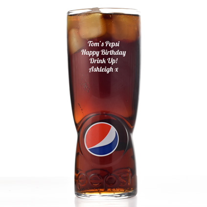 Personalised Pepsi Hiball Glass 460ml