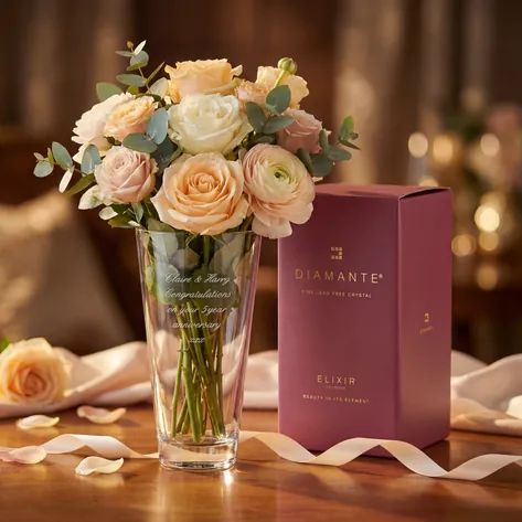 Personalised Classic Conical Vase