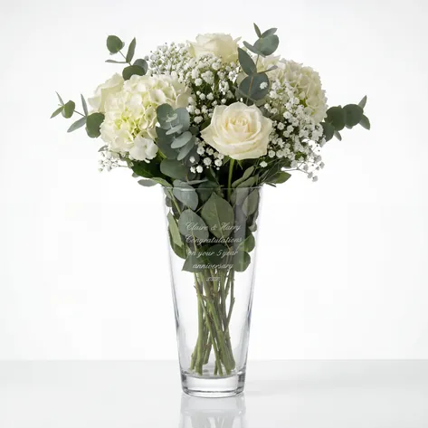 Personalised Classic Conical Vase