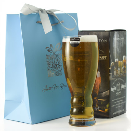 Personalised Dartington Brew Craft Ale Glass