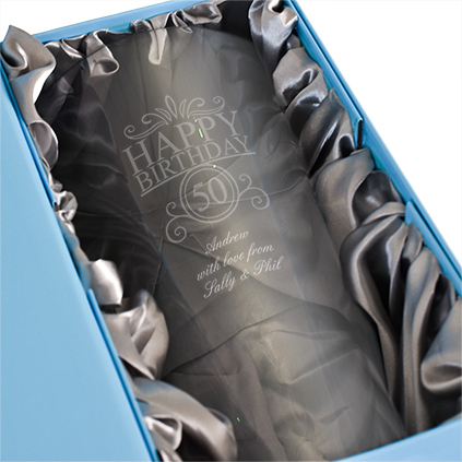 Personalised Happy Birthday Conical Vase