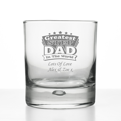 Personalised Greatest Step Dad Premium Tumbler