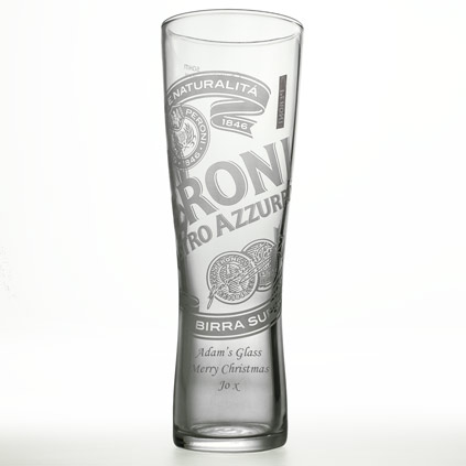 Personalised Branded Peroni Pint Glass