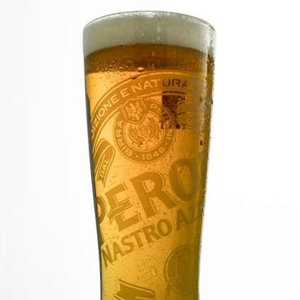Personalised Branded Peroni Pint Glass