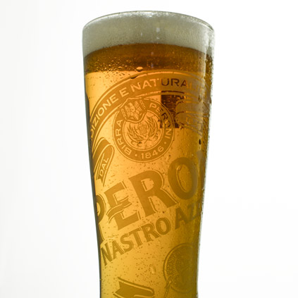 Personalised Branded Peroni Pint Glass