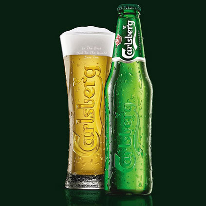 Personalised Branded Carlsberg Pint Glass