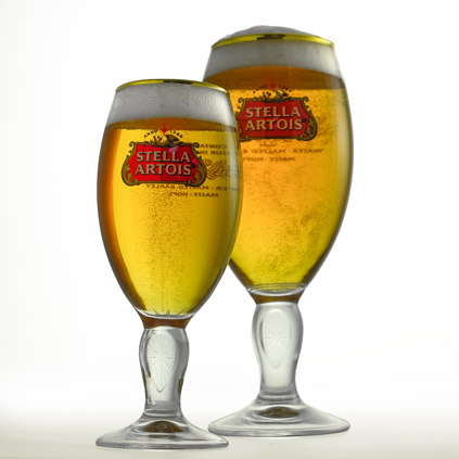 Personalised Stella Half Pint Glass