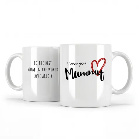 Personalised Mug - I Love You Mummy