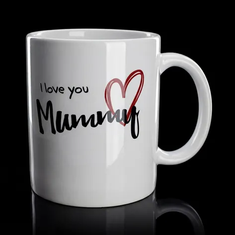 Personalised Mug - I Love You Mummy