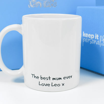 Personalised Mug - Thank You For Helping Me Grow