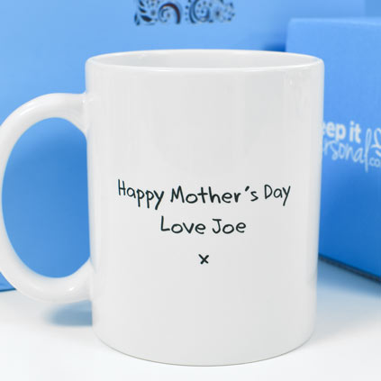Personalised Mug - Thank You For Helping Me Bloom