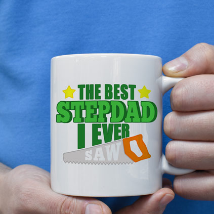 Personalised Mug - The Best Stepdad I Ever Saw