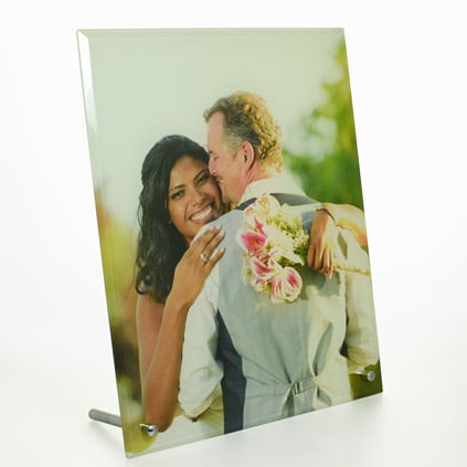 Personalised Printed Photo Glass Frame