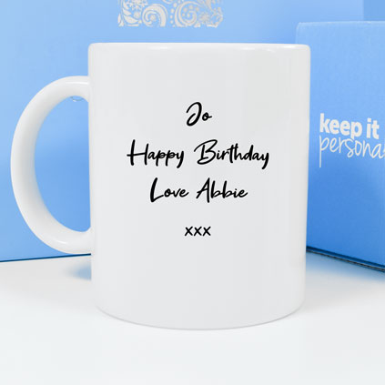 Personalised Mug - Coffee And Friends Make The Perfect Blend