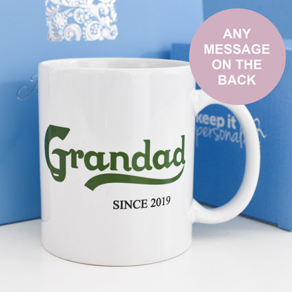 Personalised Mug - Grandad Since