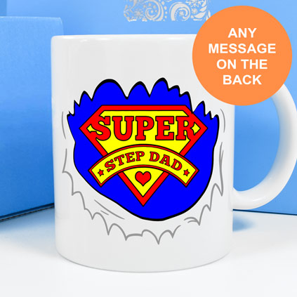 Personalised Mug - Super Step Dad