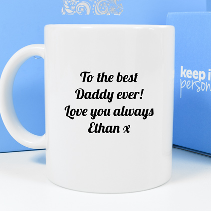 Personalised Mug - Happy Father's Day