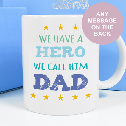 Personalised Mug - Hero We Call Dad