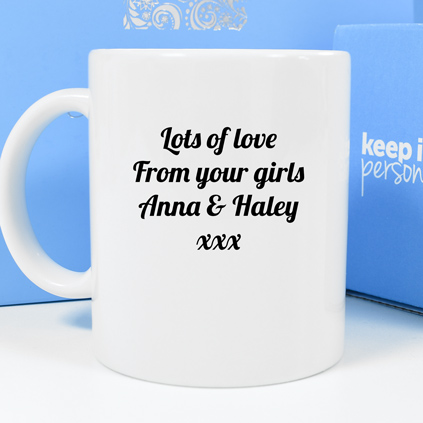 Personalised Mug - Hero We Call Dad