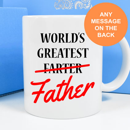 Personalised Mug - World's Greatest Farter