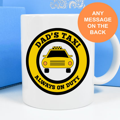 Personalised Mug - Dad's Taxi