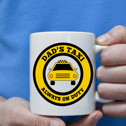 Personalised Mug - Dad's Taxi