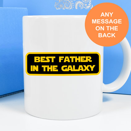 Personalised Mug - Best Father In The Galaxy
