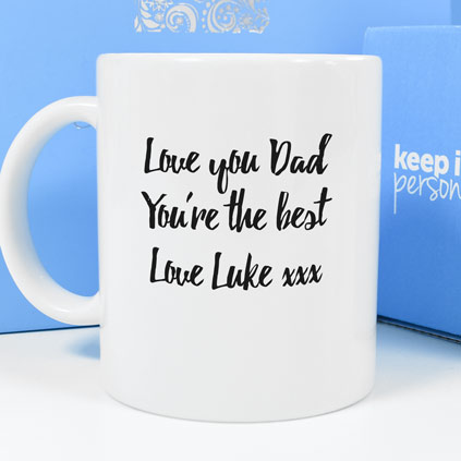 Personalised Mug - Best Father In The Galaxy