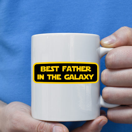 Personalised Mug - Best Father In The Galaxy
