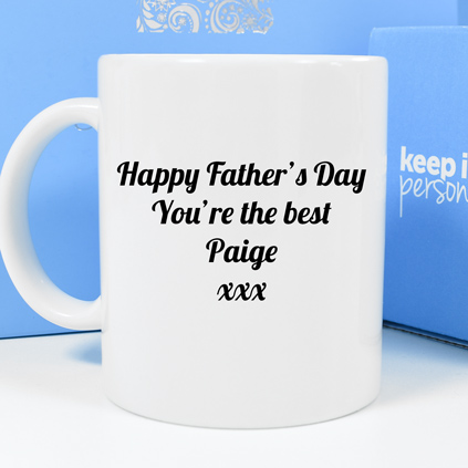 Personalised Mug - I Love You Daddy