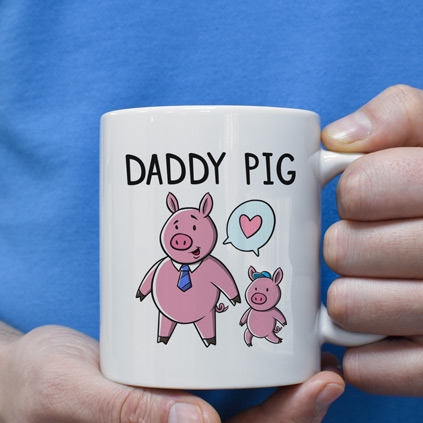 Personalised Mug - Daddy Pig