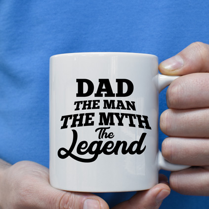 Personalised Mug - Man Myth Legend