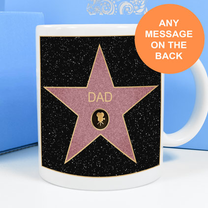 Personalised Mug - Hollywood Walk Of Fame