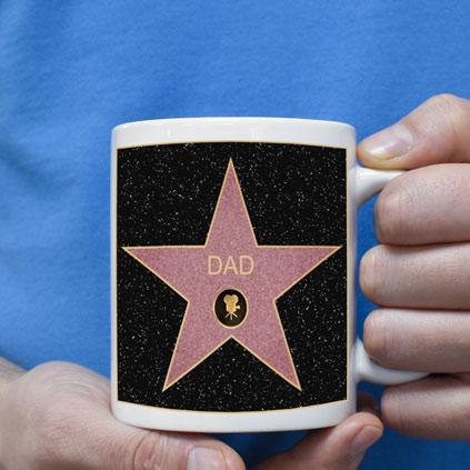 Personalised Mug - Hollywood Walk Of Fame