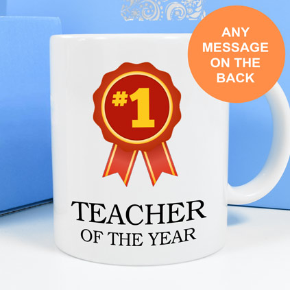 Personalised Mug - Teacher Of The Year