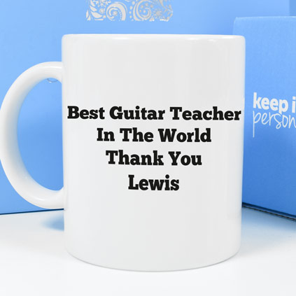 Personalised Mug - World's Greatest Music Teacher