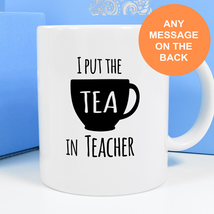 Personalised Mug - Tea In Teacher