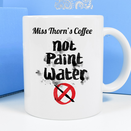 Personalised Mug - Not Paint Water