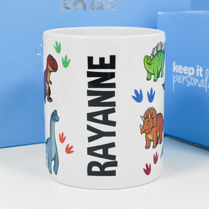 Personalised Mug - Dinosaurs