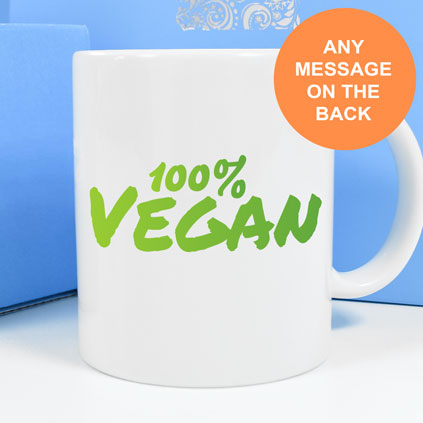 Personalised Mug - 100% Vegan