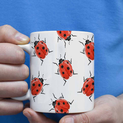 Personalised Mug - Ladybird