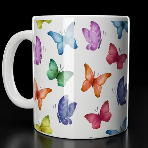 Personalised Mug - Butterflies