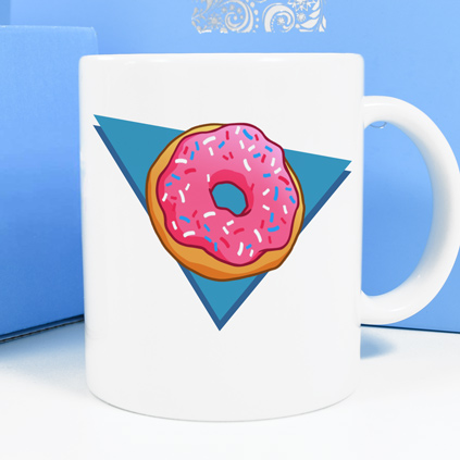 Personalised Mug - Donut Any Name