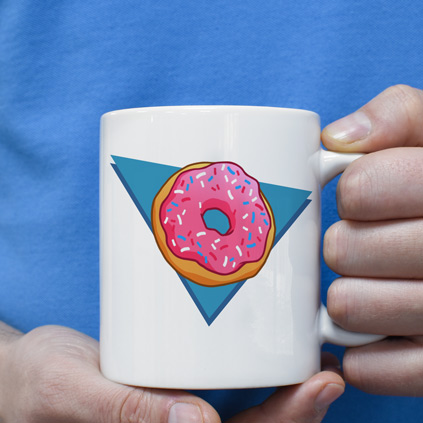 Personalised Mug - Donut Any Name