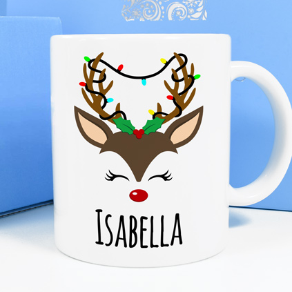 Personalised Mug - Reindeer