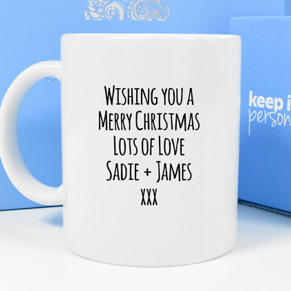 Personalised Mug - Reindeer