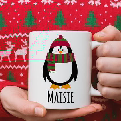 Personalised Mug - Penguin